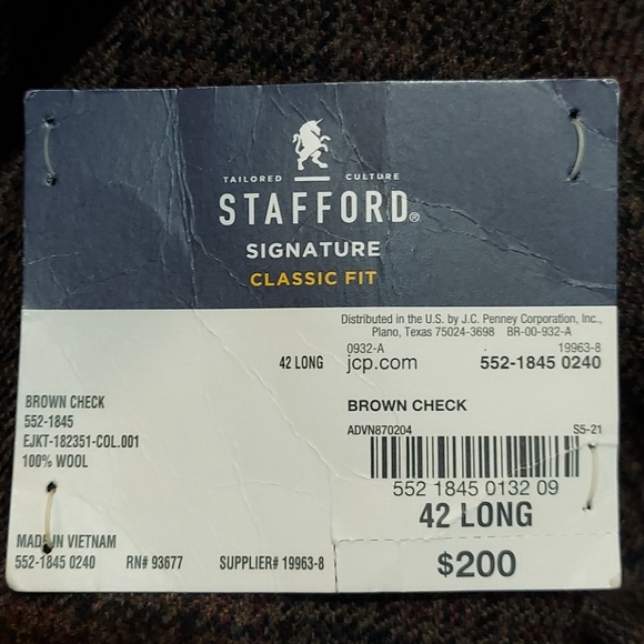 Wool blazer jacket - Picture 6 of 6